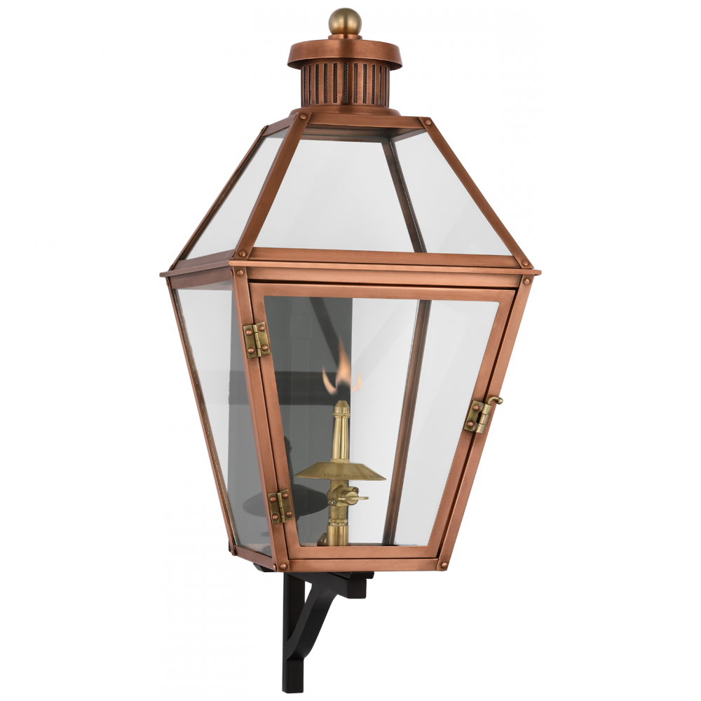 Visual Comfort & Co. Stratford Small Bracketed Gas Wall Lantern