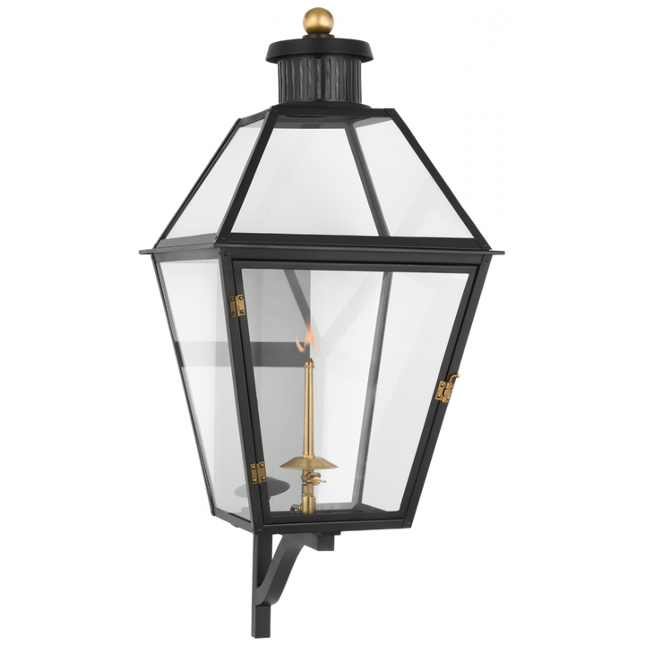 Visual Comfort & Co. Stratford Large Bracketed Gas Wall Lantern