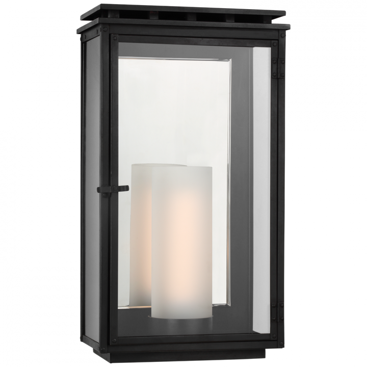 Visual Comfort & Co. Cheshire Medium 3/4 Wall Lantern Outdoor Flush Mounts Visual Comfort & Co.   