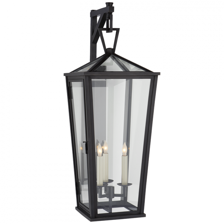 Visual Comfort & Co. Darlana Large Tall Bracketed Wall Lantern Outdoor Flush Mounts Visual Comfort & Co.   