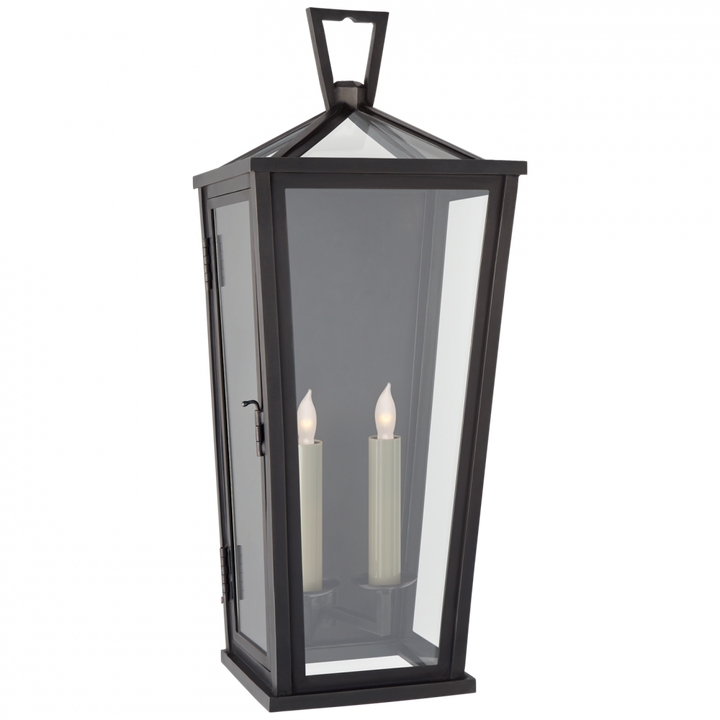 Visual Comfort Darlana Medium Tall 3/4 Wall Lantern