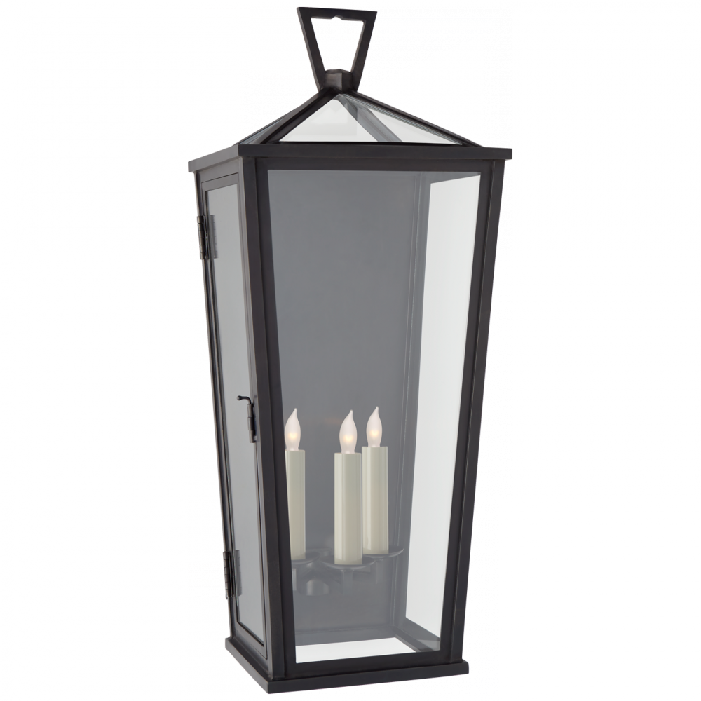 Visual Comfort Darlana Large Tall 3/4 Wall Lantern