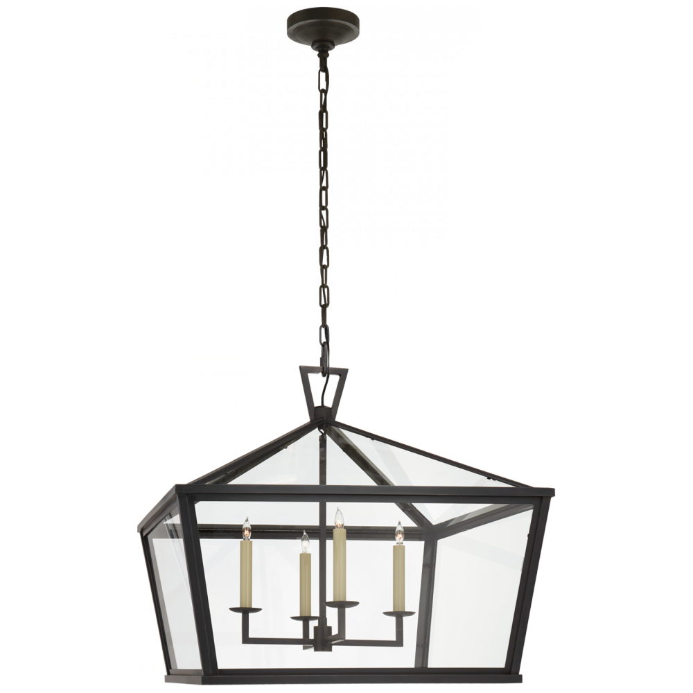 Visual Comfort Darlana Medium Wide Hanging Lantern