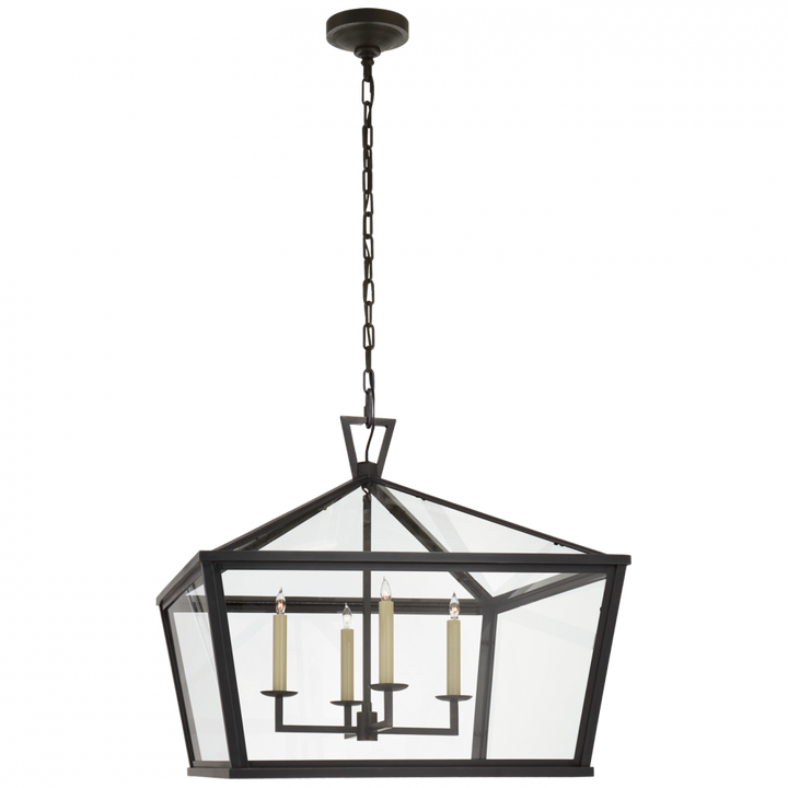 Visual Comfort Darlana Medium Wide Hanging Lantern