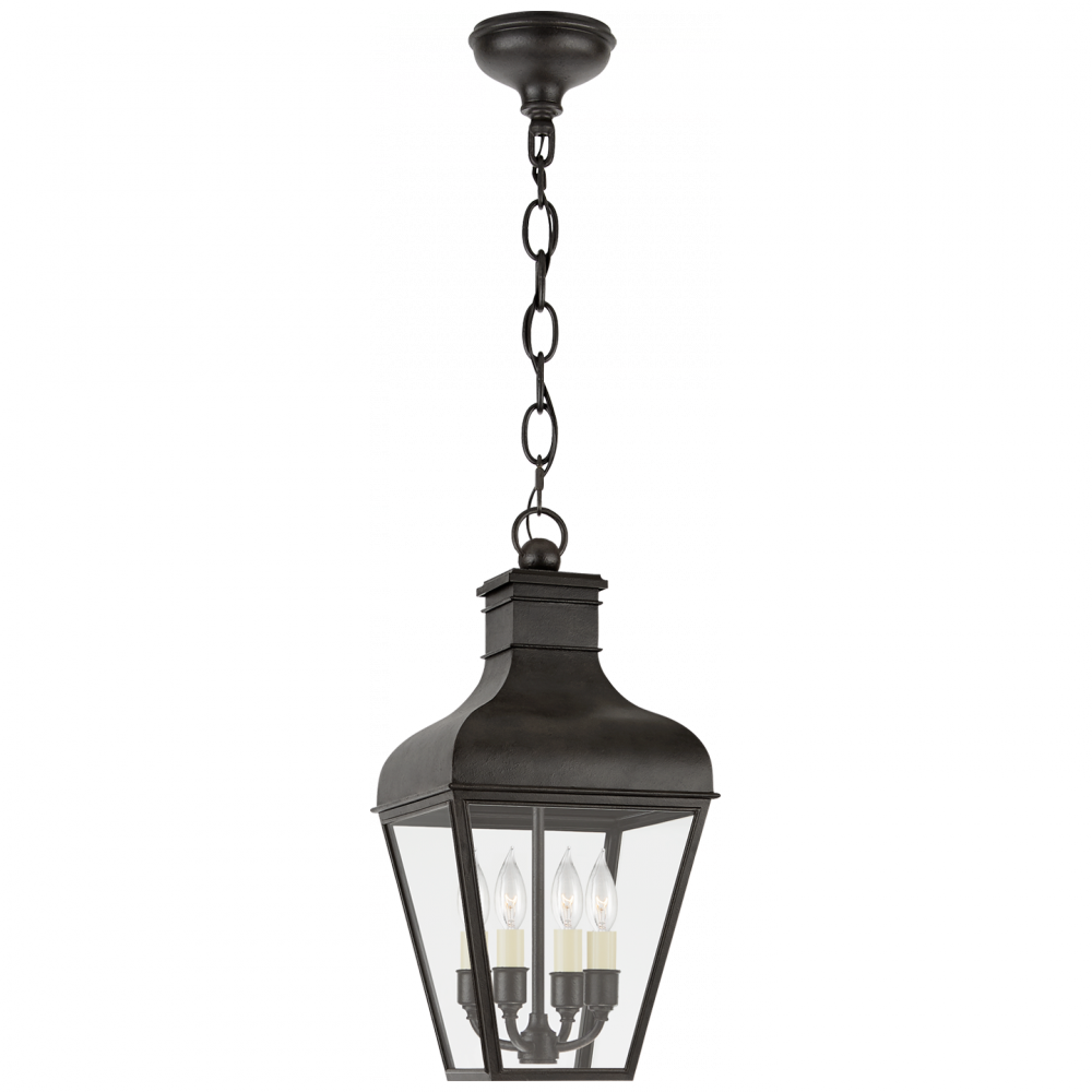 Visual Comfort & Co. Fremont Small Hanging Lantern Outdoor Flush Mounts Visual Comfort & Co.   