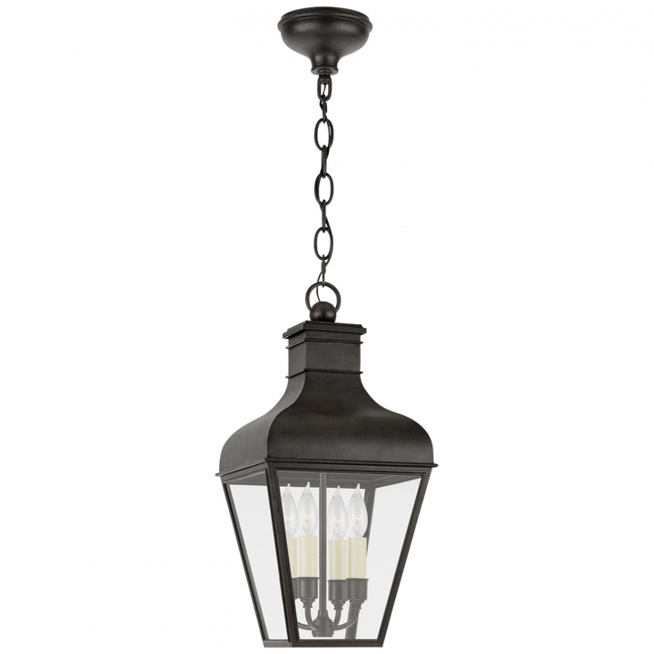 Visual Comfort & Co. Fremont Medium Hanging Lantern Outdoor Flush Mounts Visual Comfort & Co.   