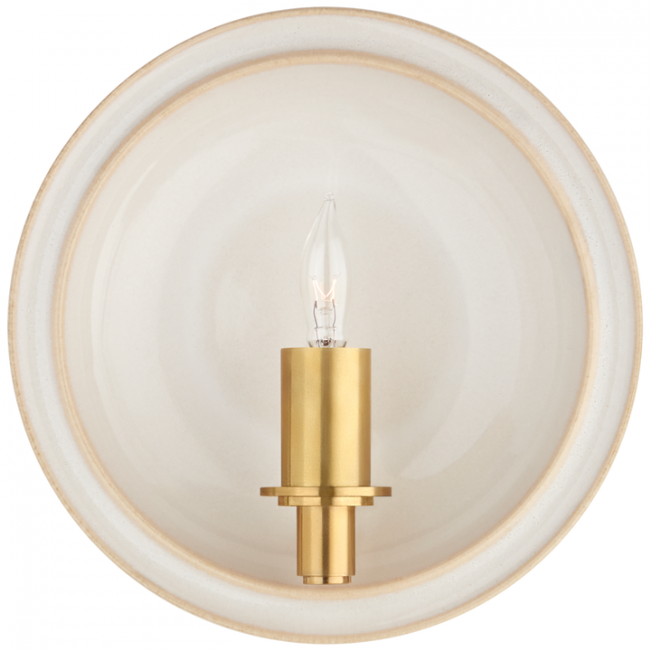 Visual Comfort & Co. Leeds Small Round Sconce