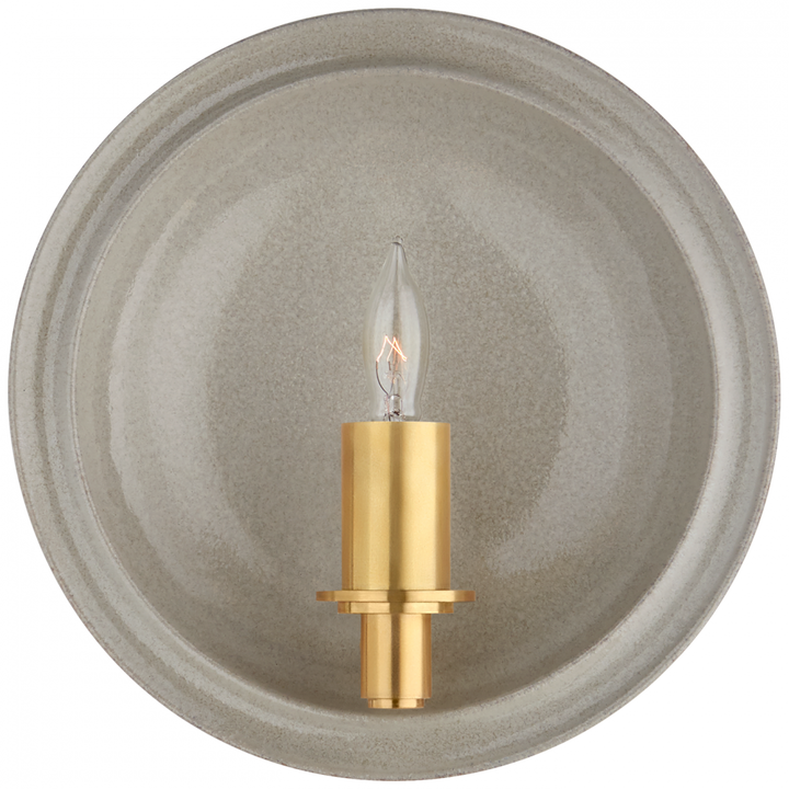 Visual Comfort & Co. Leeds Small Round Sconce