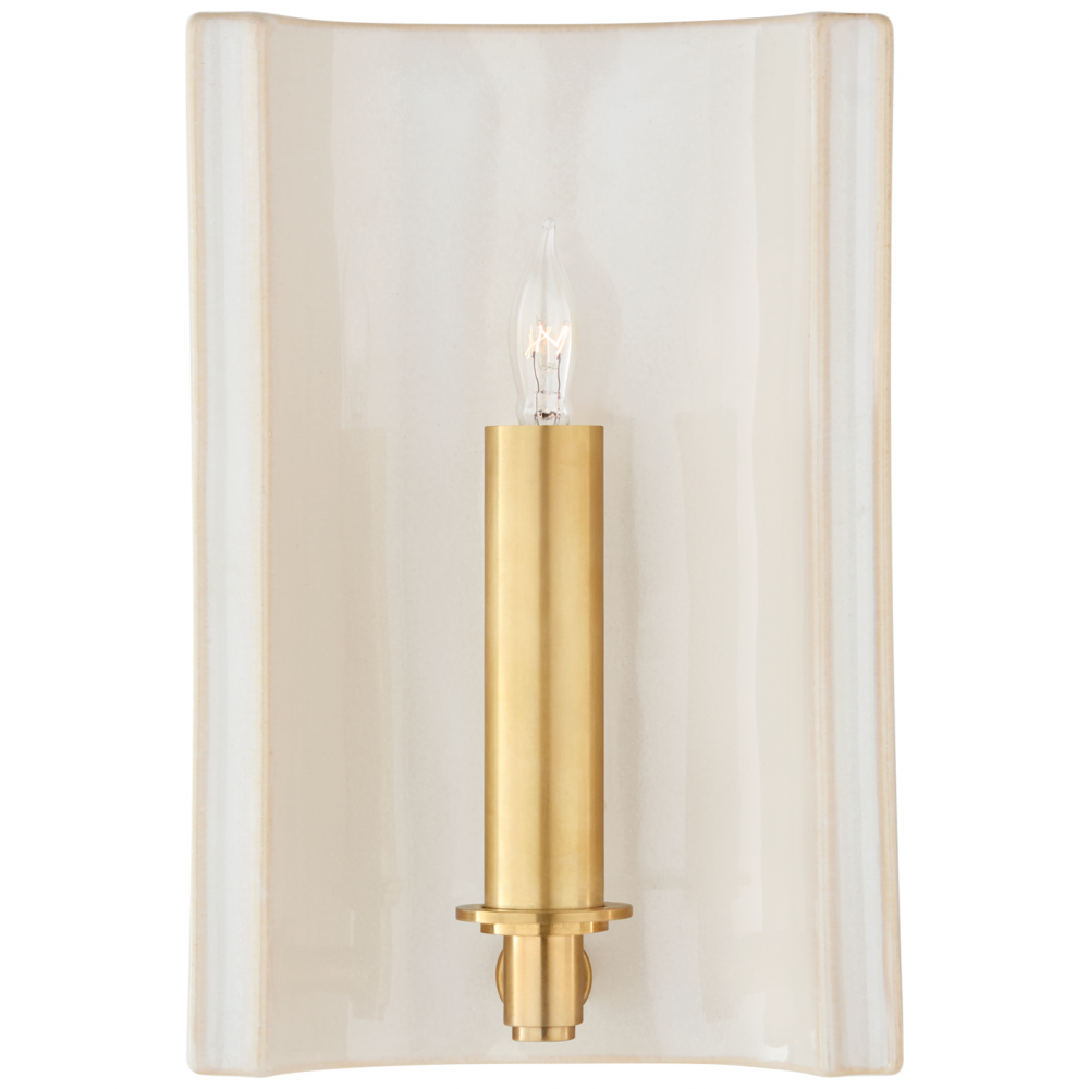 Visual Comfort & Co. Leeds Small Rectangle Sconce