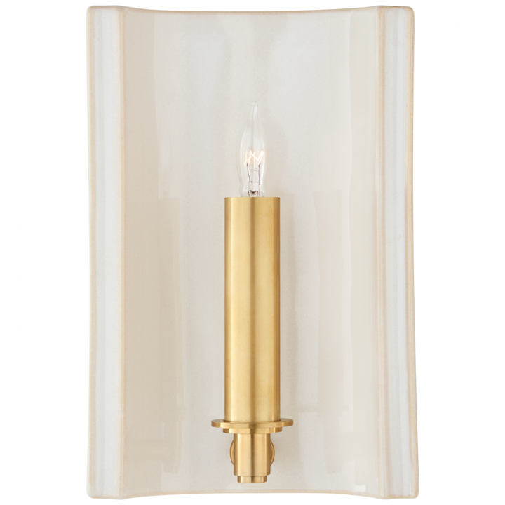 Visual Comfort & Co. Leeds Small Rectangle Sconce