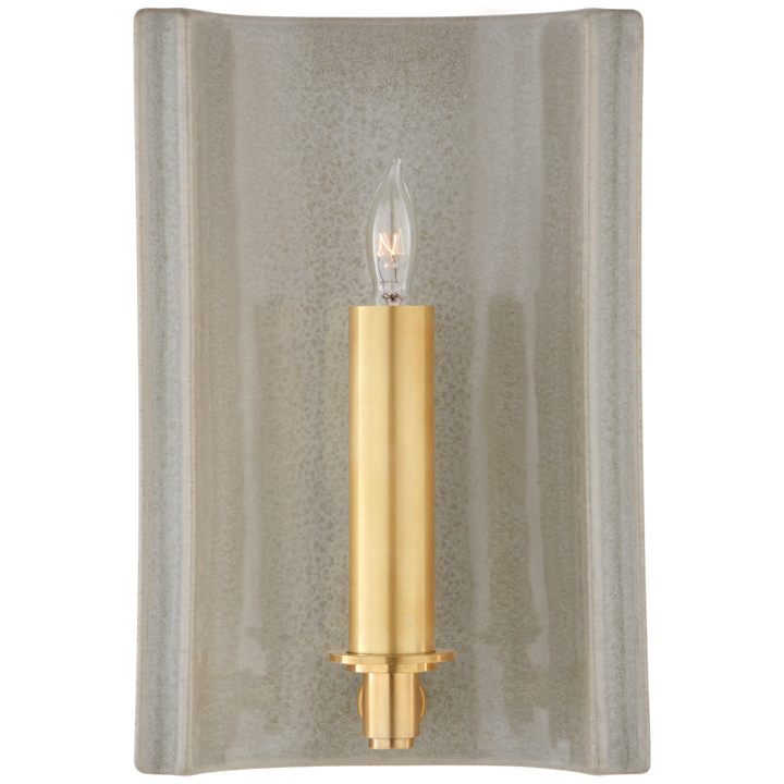 Visual Comfort & Co. Leeds Small Rectangle Sconce