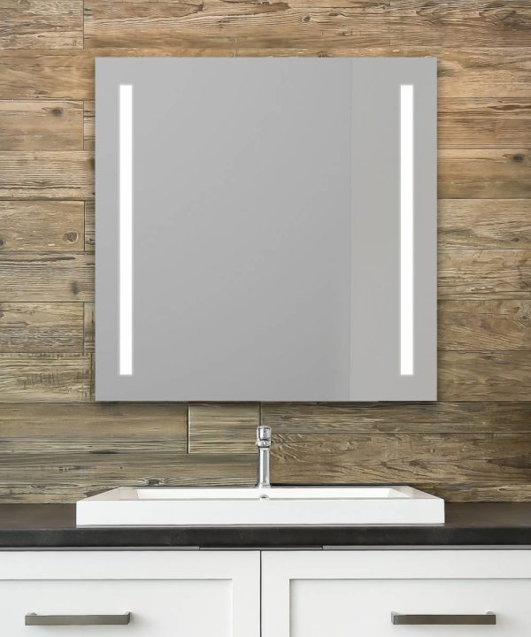 Cordova by Electric Mirror - Charisma LED Lighted Mirror LED Vanity Mirrors Electric Mirror 36 x 36 x 2  