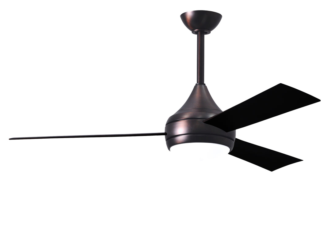 Matthews Fan Company Atlas Donaire 52" Outdoor Ceiling Fan, Coastal Wet Rated