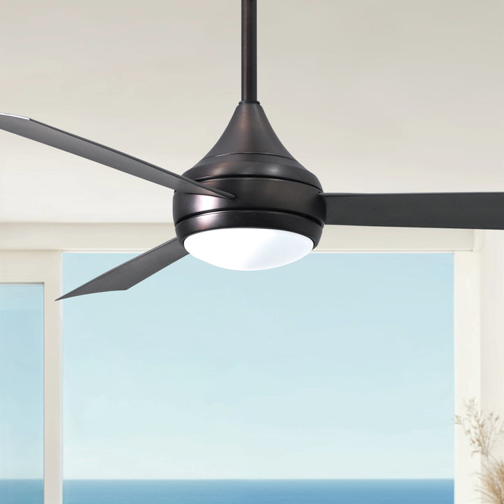 Matthews Fan Company Atlas Donaire 52" Outdoor Ceiling Fan, Coastal Wet Rated