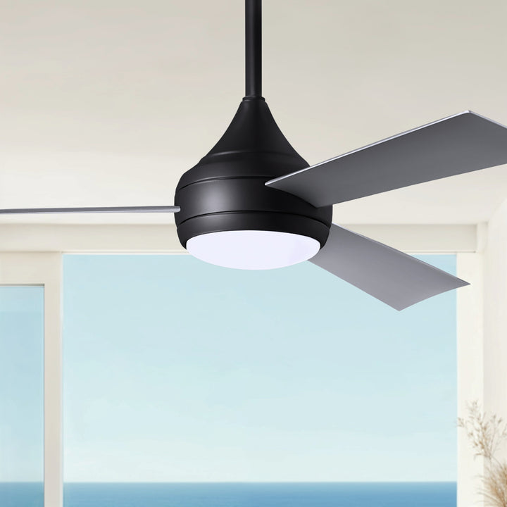 Matthews Fan Company Atlas Donaire 52" Outdoor Ceiling Fan, Coastal Wet Rated