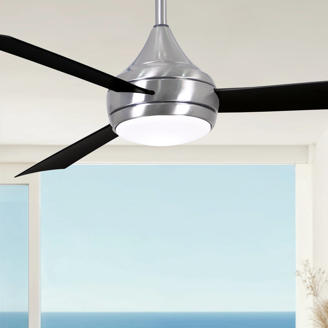 Matthews Fan Company Atlas Donaire 52" Outdoor Ceiling Fan, Coastal Wet Rated