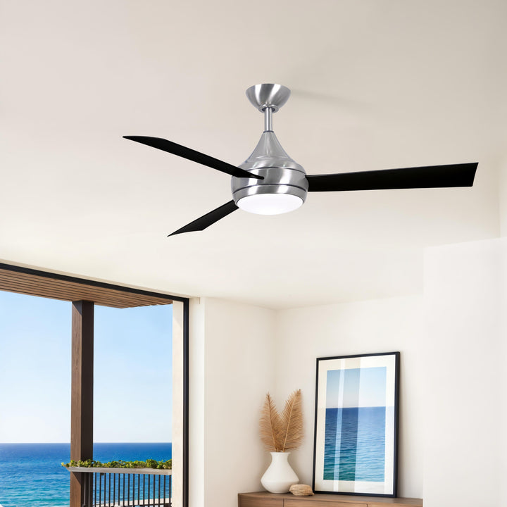 Matthews Fan Company Atlas Donaire 52" Outdoor Ceiling Fan, Coastal Wet Rated