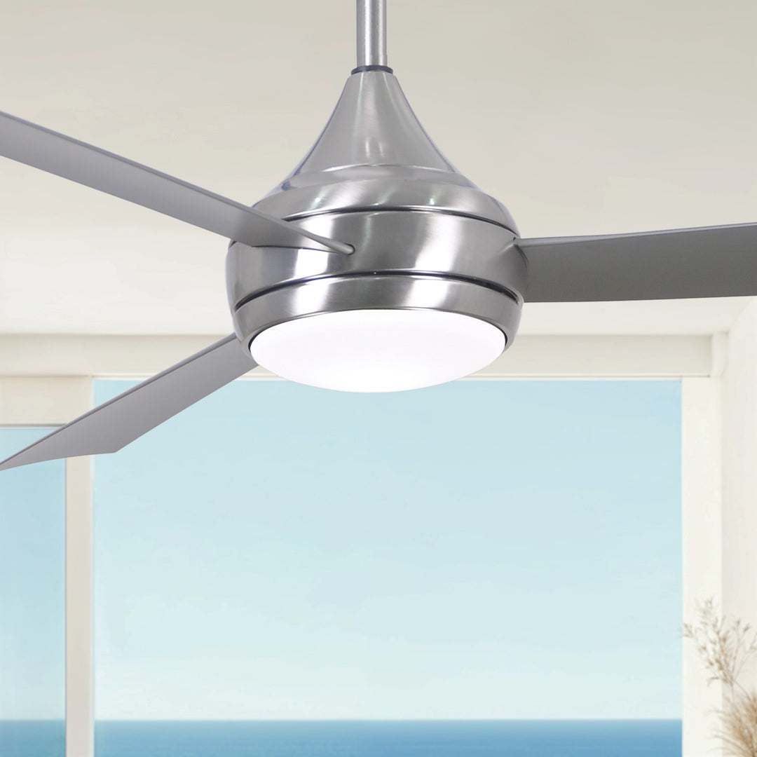 Matthews Fan Company Atlas Donaire 52" Outdoor Ceiling Fan, Coastal Wet Rated