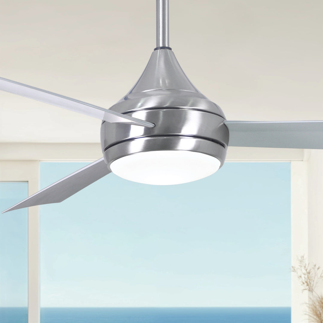 Matthews Fan Company Atlas Donaire 52" Outdoor Ceiling Fan, Coastal Wet Rated