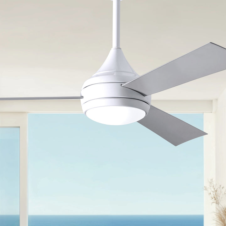 Matthews Fan Company Atlas Donaire 52" Outdoor Ceiling Fan, Coastal Wet Rated