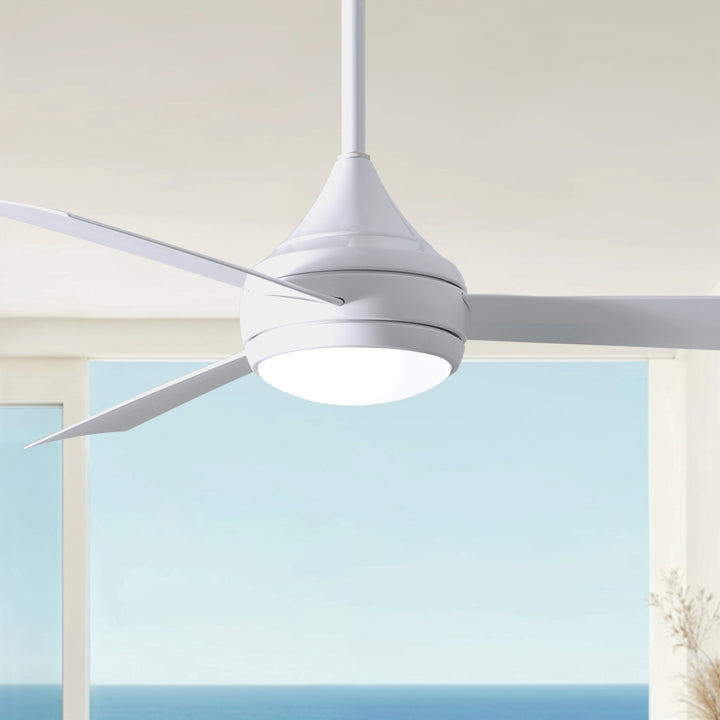 Matthews Fan Company Atlas Donaire 52" Outdoor Ceiling Fan, Coastal Wet Rated