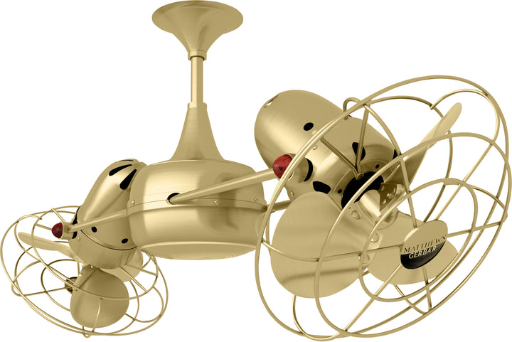 Matthews Fan Company Duplo Dinamico Rotational Ceiling Fan