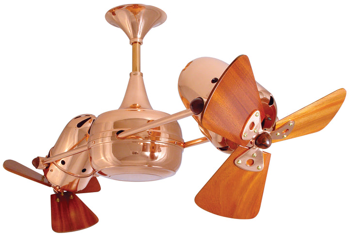 Matthews Fan Company Duplo Dinamico Rotational Ceiling Fan