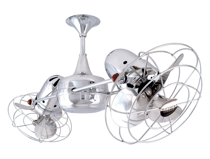 Matthews Fan Company Duplo Dinamico Rotational Ceiling Fan