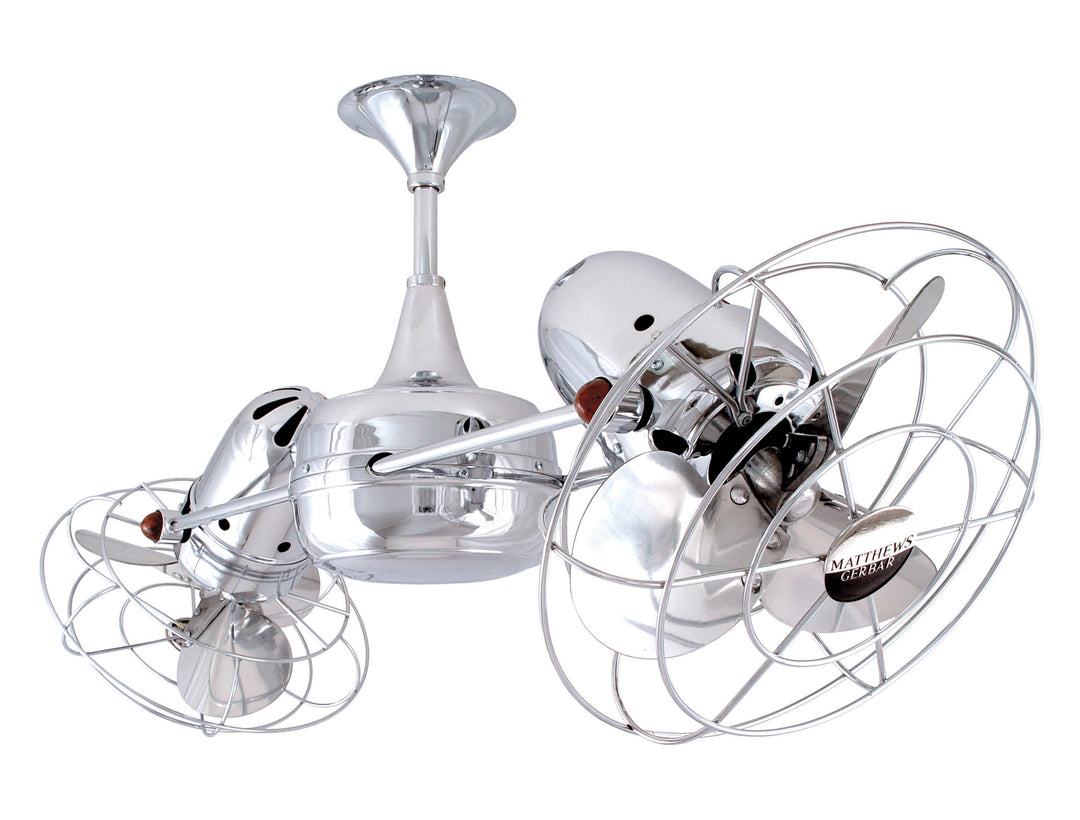 Matthews Fan Company Duplo Dinamico Rotational Ceiling Fan