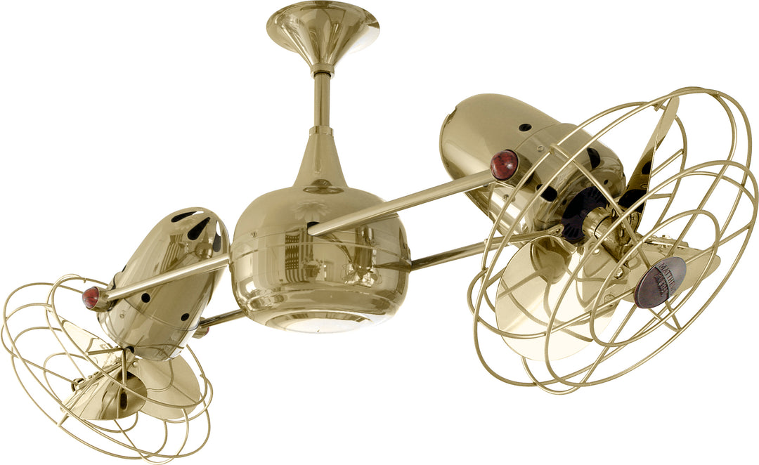 Matthews Fan Company Duplo Dinamico Rotational Ceiling Fan