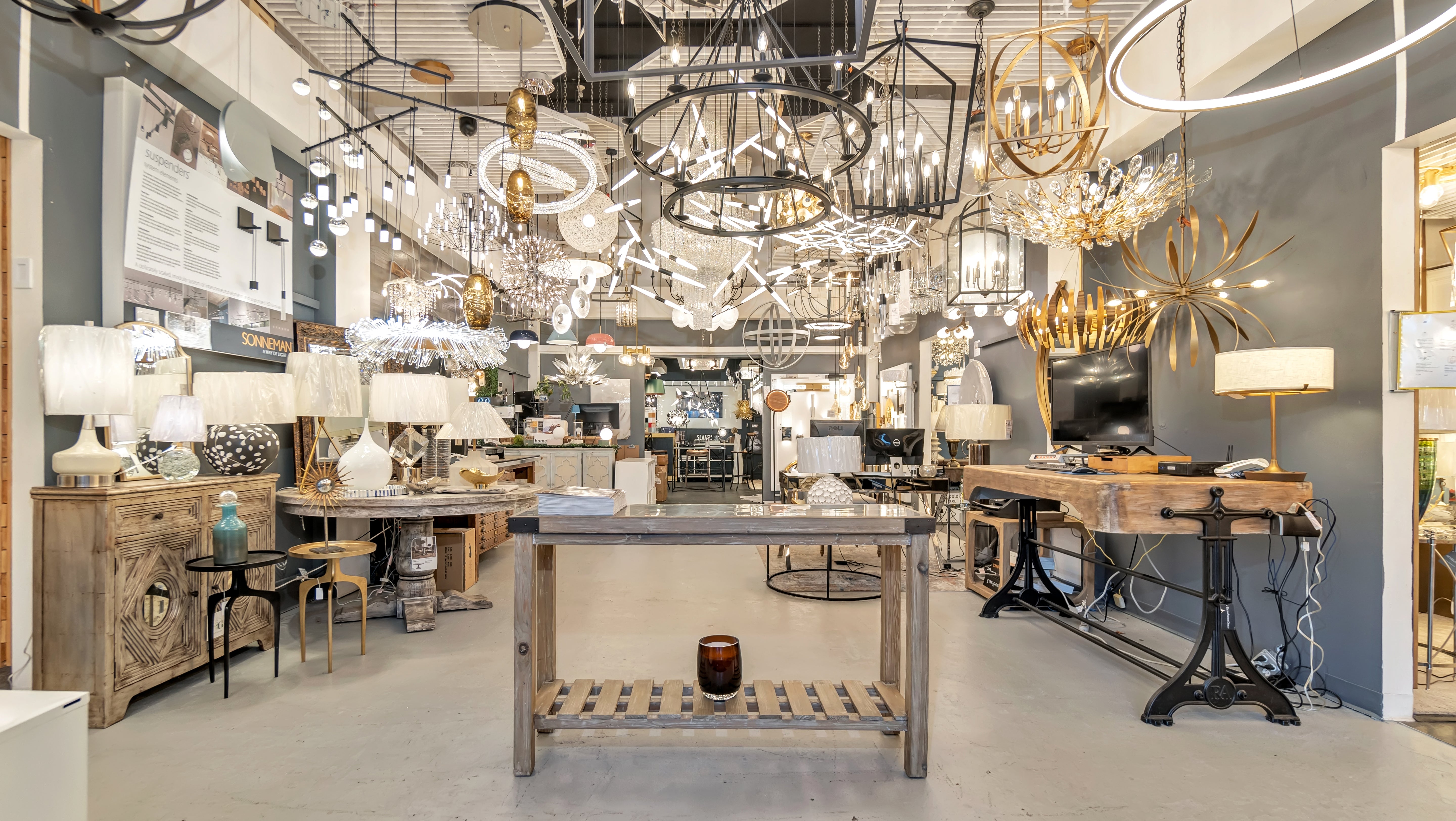 Retail Store Ceiling Lighting