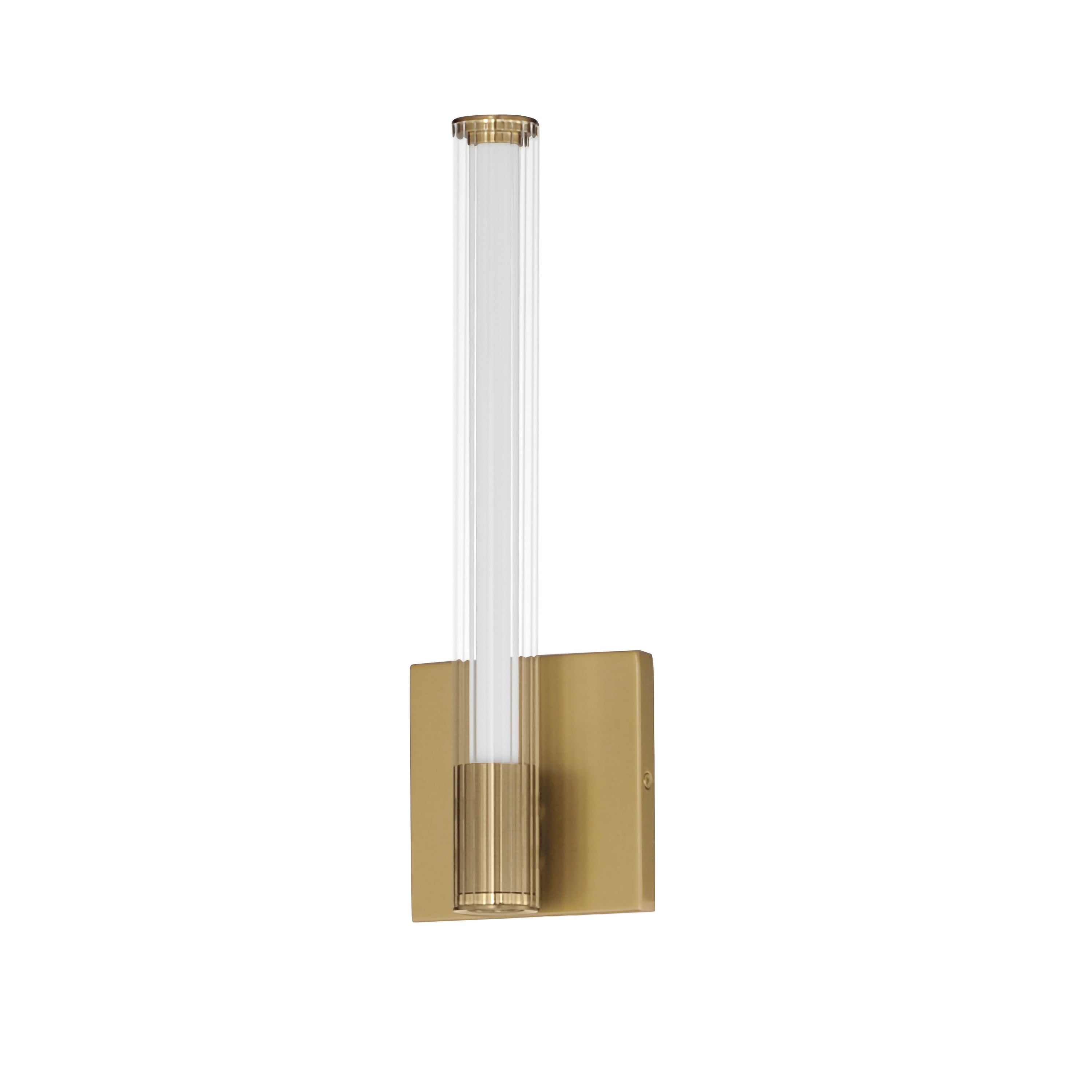 Cortex-Wall Sconce Wall Light Fixtures ET2 0x4.75x14.5 Natural Aged Brass 