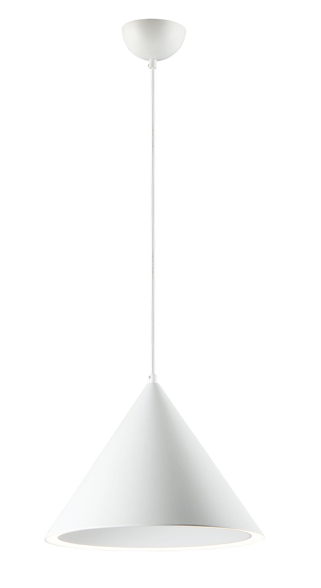 Abyss-Single Pendant Pendants ET2 15.75x15.75x11.25 Matte White 