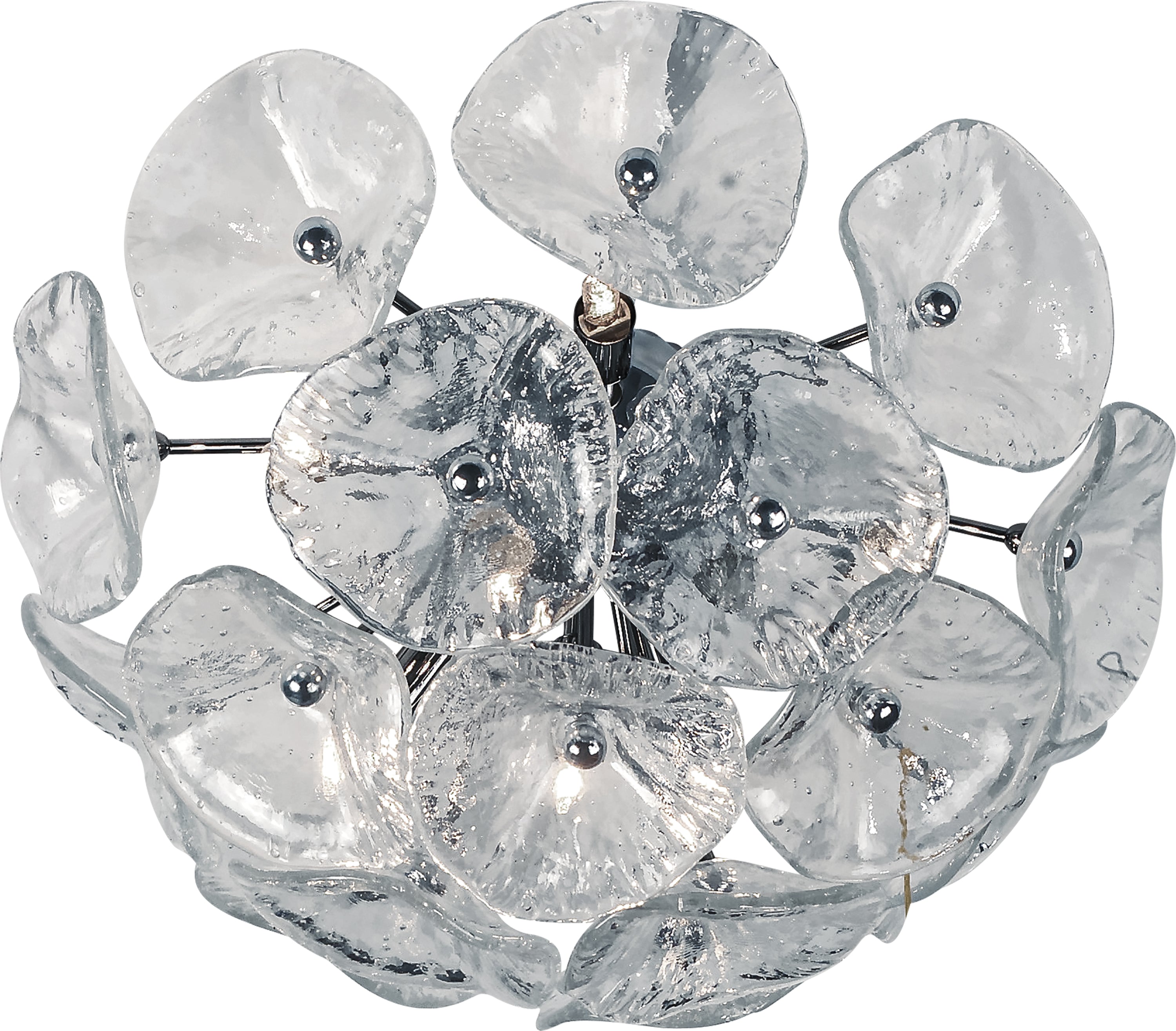 Fiori-Wall Sconce Wall Light Fixtures ET2 x16.5x8.75 Polished Chrome 