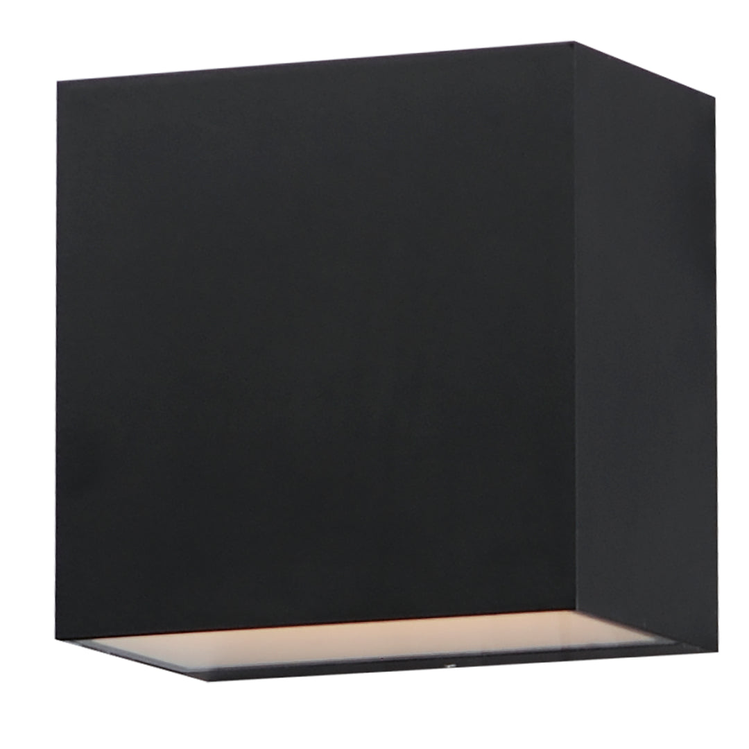 Blok-Outdoor Wall Mount Outdoor Wall Lights ET2 0x6.25x6.25 Black 