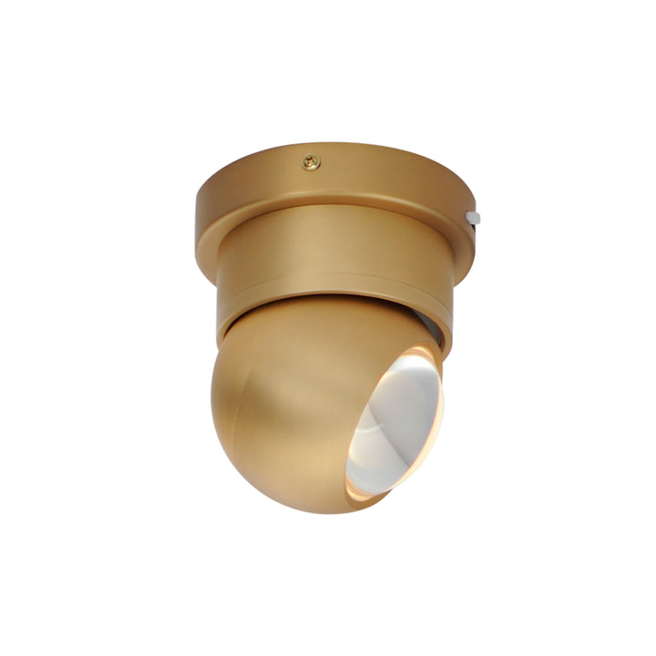 Nodes-Flush Mount Ceiling Flush Mounts ET2 4.75x4.75x5.5 Gold 