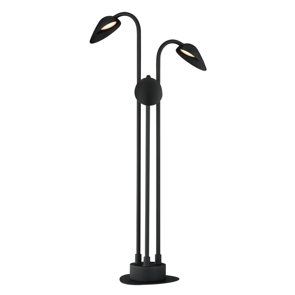 Marsh-Outdoor Pathway Light Landscape Lighting ET2 25x25x41 Black 