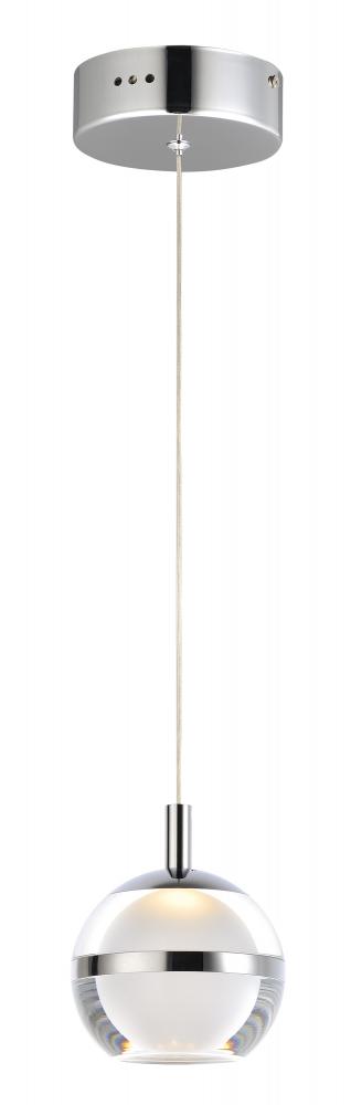 ET2 Swank 4.5" Mini LED Pendant Chrome