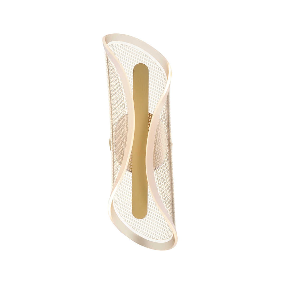 Manta-Wall Sconce Wall Sconces ET2 4.75xx16.5 Gold 