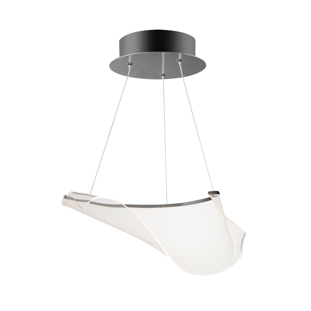 Rinkle-Single Pendant Pendants ET2 21.5x9.75x11 Brushed Gunmetal 