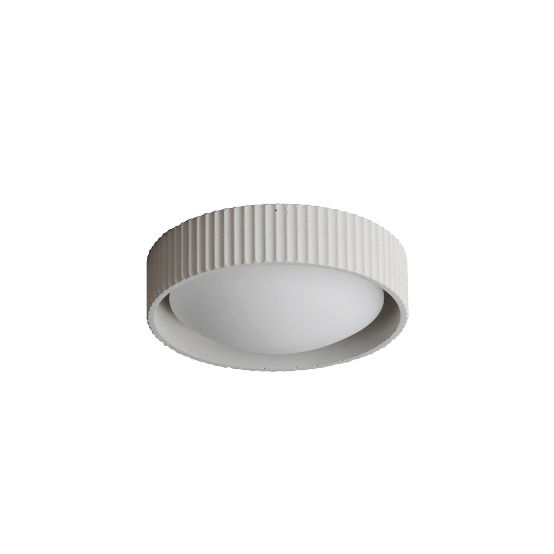 Souffle-Flush Mount Ceiling Flush Mounts ET2 10.5x10.5x3.25 Chaulk White 