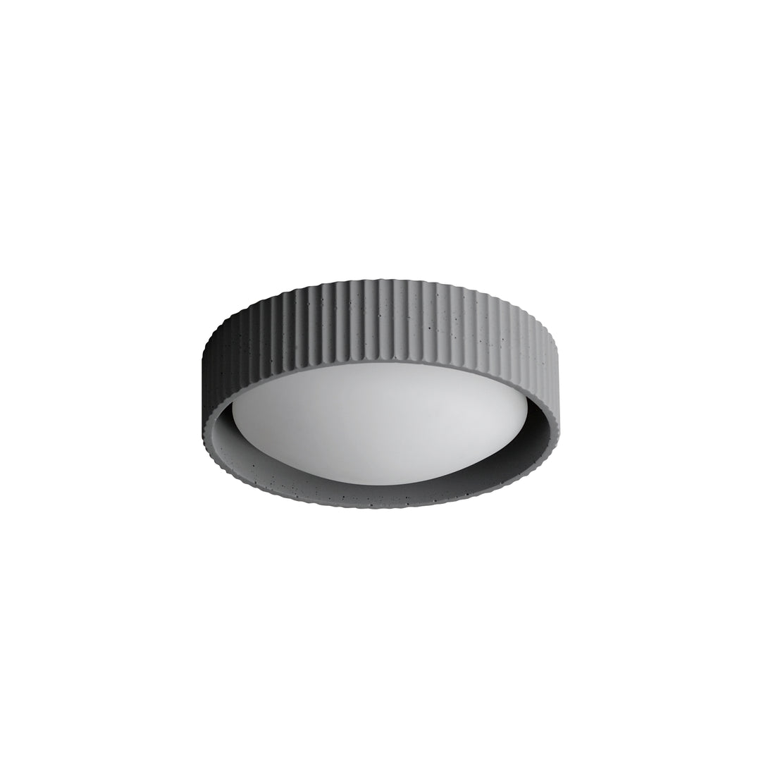 Souffle-Flush Mount Ceiling Flush Mounts ET2 10.5x10.5x3.25 Gray 