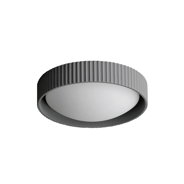 Souffle-Flush Mount Ceiling Flush Mounts ET2 13.75x13.75x3.75 Gray 