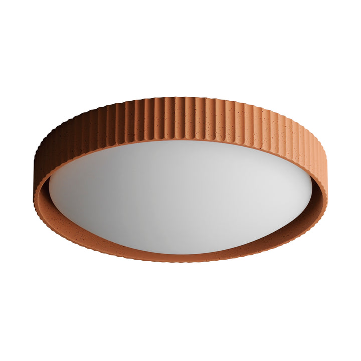 Souffle-Flush Mount Ceiling Flush Mounts ET2 18x18x4.5 Terra Cotta 