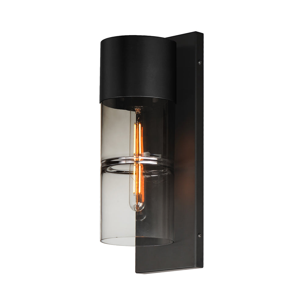 Smokestack-Outdoor Wall Mount Outdoor Wall Lights ET2 x6x16.75 Black 