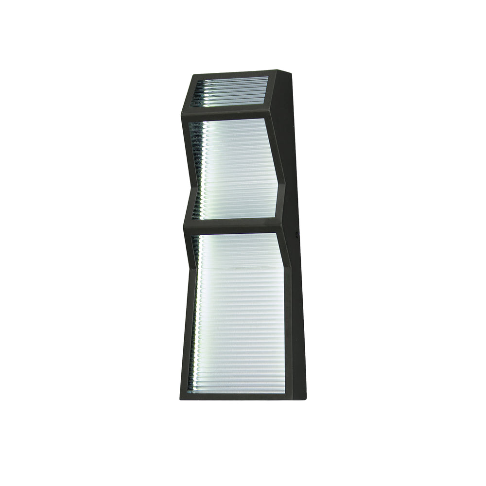 Totem-Outdoor Wall Mount Outdoor Wall Lights ET2 x6x16 Black 