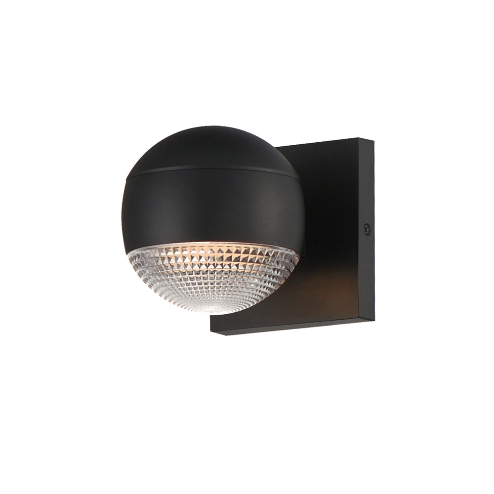 Modular-Outdoor Wall Mount Outdoor Wall Lights ET2 x5x5 Black 