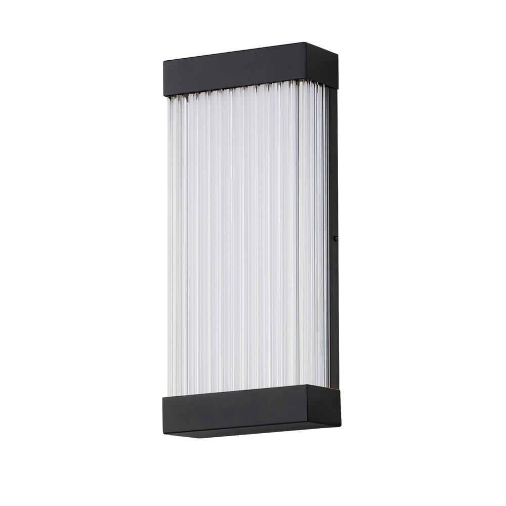 Acropolis-Outdoor Wall Mount Outdoor Wall Lights ET2 x8x18 Black 