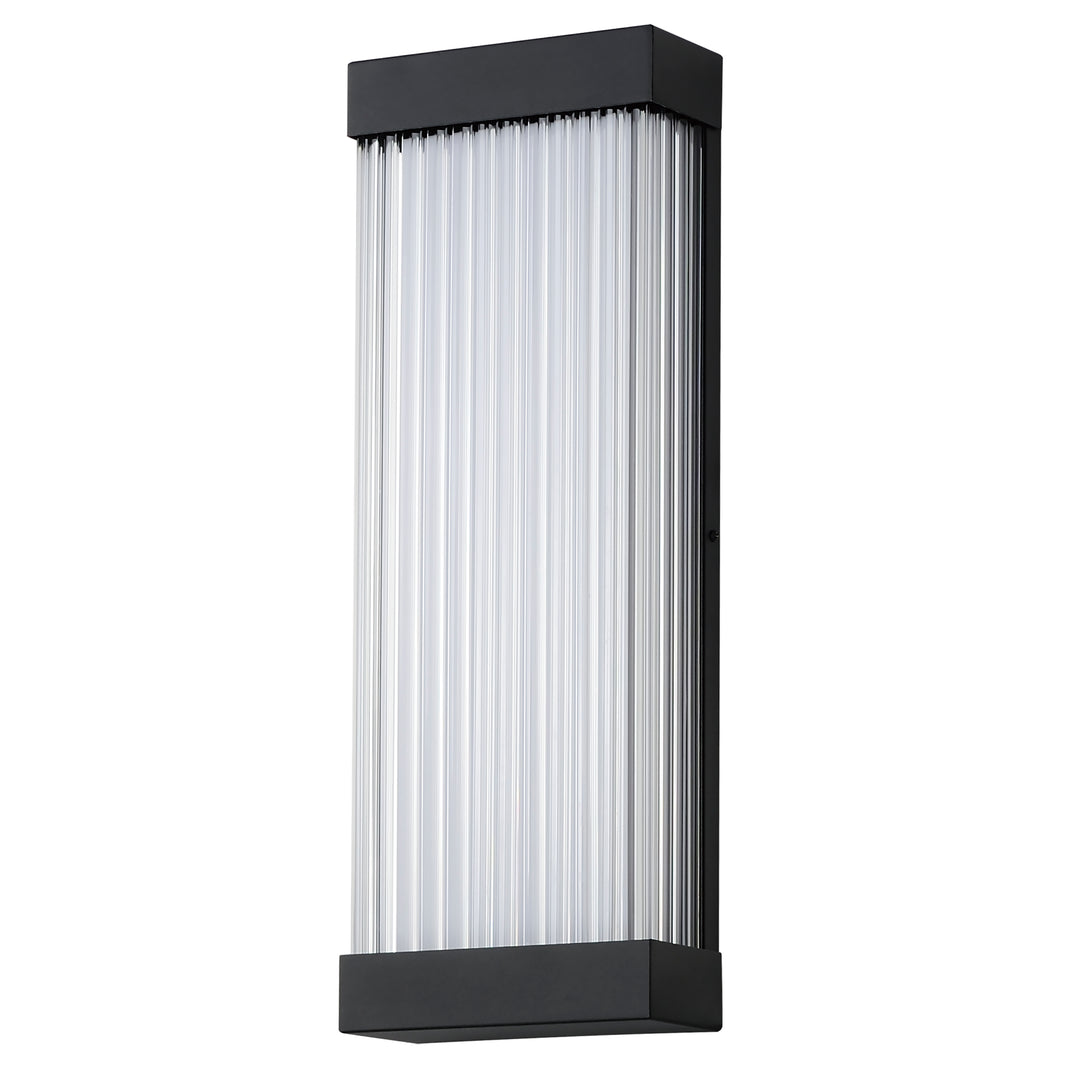 Acropolis-Outdoor Wall Mount Outdoor Wall Lights ET2 x8x22 Black 