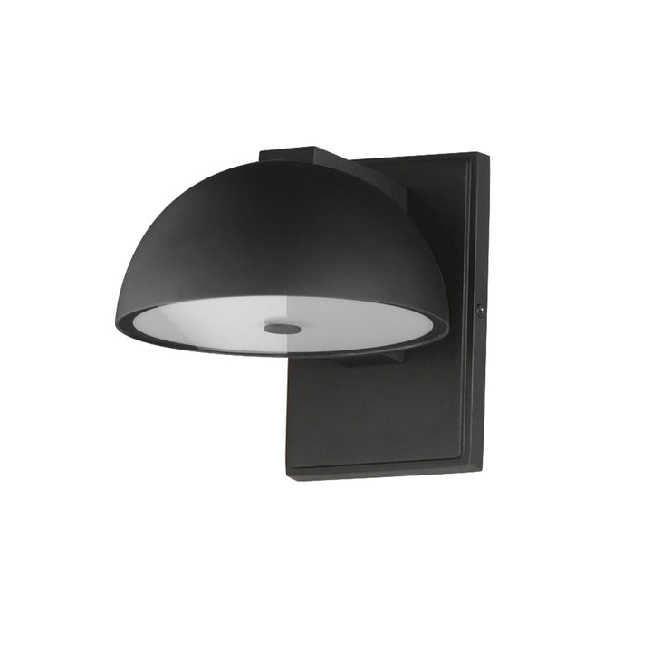 Cauldron-Outdoor Wall Mount Outdoor Wall Lights ET2 x7x7 Black 